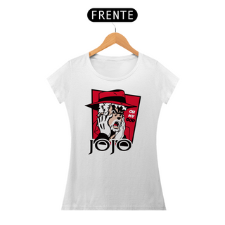 Nome do produtoJoseph, Oh My God - Jojo's Bizarre Adventure | Camiseta Feminina