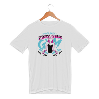 Nome do produtoFitness Verse - Spider Gwen's Aranhaverso | Camiseta Sport UV