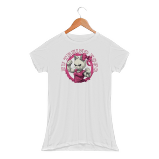 Gatinha Treino Fofo | Camiseta Feminina Sport UV