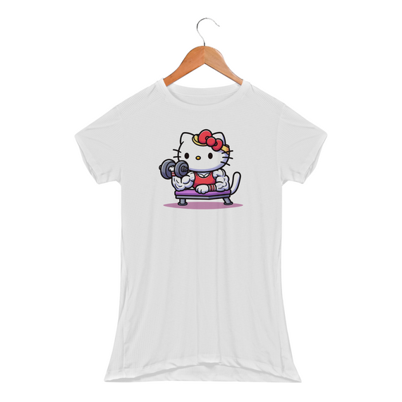Hello Kitty Maromba v1 | Camiseta Feminina Sport UV