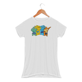 Pokemons Bombado - Pokemon | Camiseta Feminina Sport UV