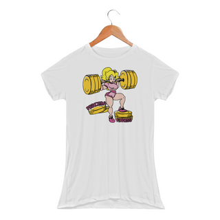 Princesa Fitness Peach - Mario | Camiseta Feminina Sport UV