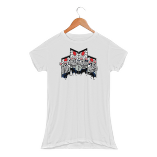 Nome do produtoRato de Academia V3 - Ratos Demon Slayer | Camiseta Feminina Sport UV