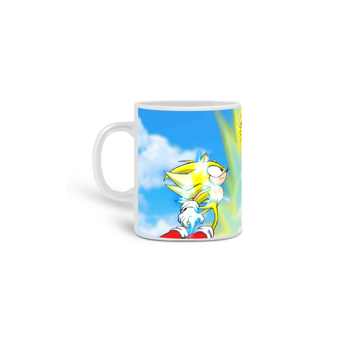 Nome do produto: Sonic Vs Goku | Caneca