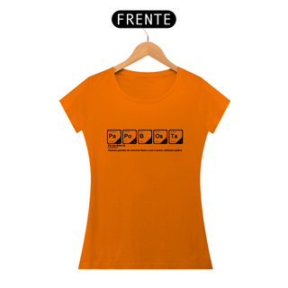Nome do produtoNerdola v2 | Papo Bosta - Camiseta Feminina