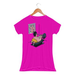 Nome do produtoPatrick Treino v1 - Bob Esponja | Camiseta Feminina Sport UV