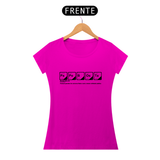 Nome do produtoNerdola v2 | Papo Bosta - Camiseta Feminina