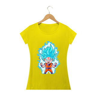 Nome do produtocamiseta feminina goku blue