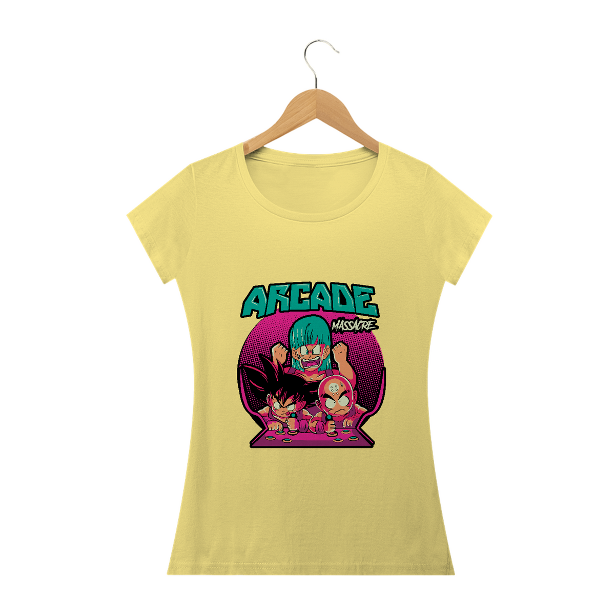 Nome do produto: camiseta estonada feminina arcade