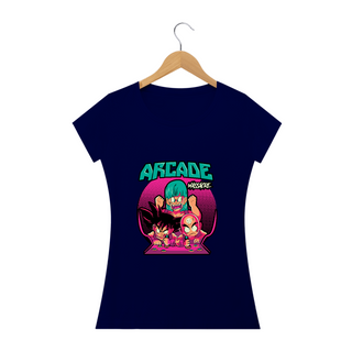 Nome do produtocamiseta feminina arcade game