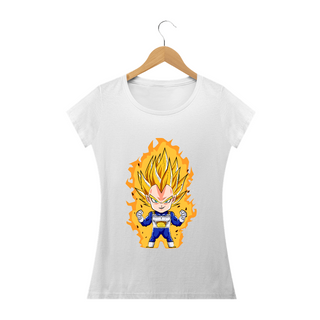 Nome do produtocamiseta feminina vegeta chibi