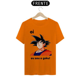 Nome do produtocamiseta t-shirt quality '' oi eu sou o goku '' 
