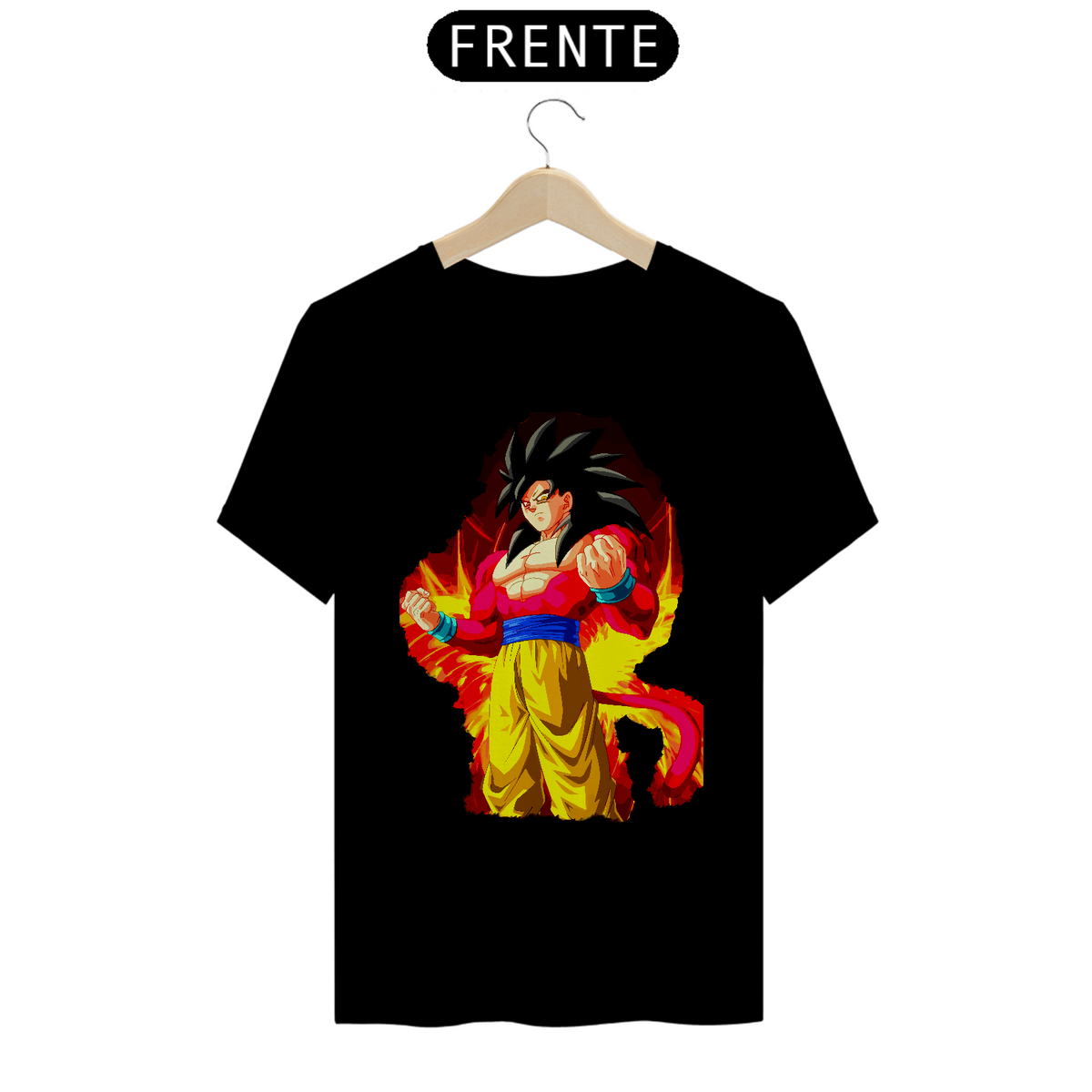 Nome do produto: camiseta t-shirt quality goku ss4