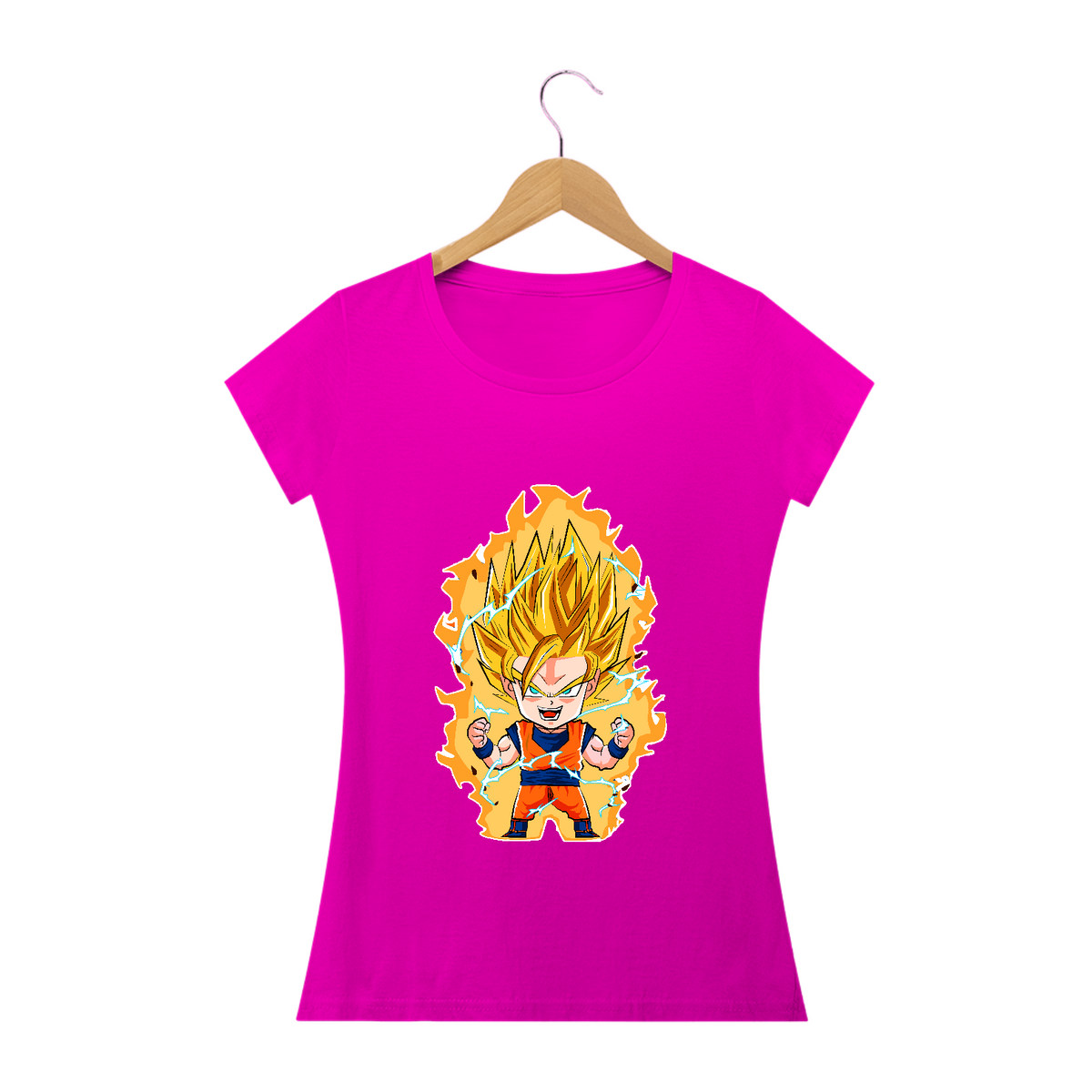 Nome do produto: camiseta feminina goku ss2