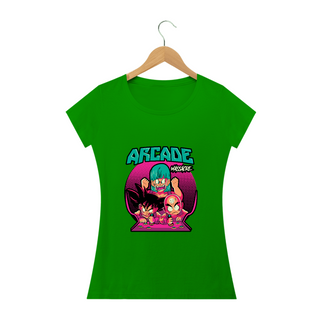 Nome do produtocamiseta feminina arcade game