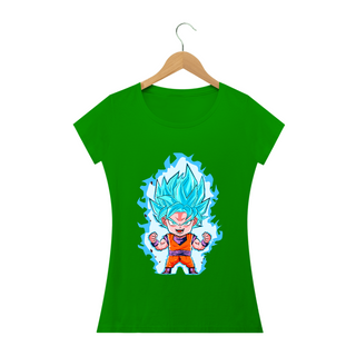 Nome do produtocamiseta feminina goku blue