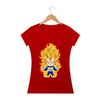 Nome do produtocamiseta feminina vegeta chibi