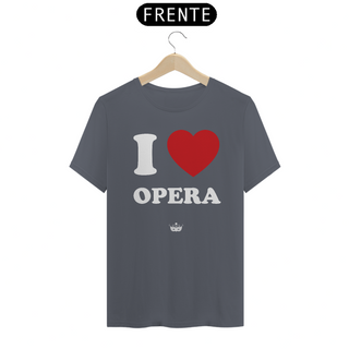 Nome do produtoI Love Opera - Camiseta Pima