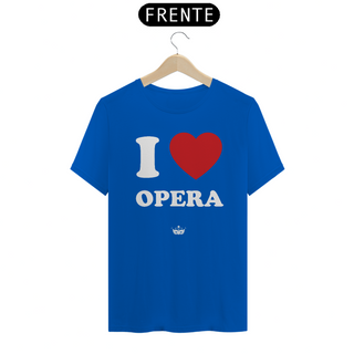 Nome do produtoI Love Opera - Camiseta Premium