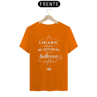 Nome do produtoLibiamo Ne' Lieti Calici - Vocais Visuais - Camiseta Premium