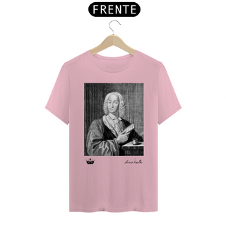 Nome do produtoAntonio Vivaldi - Compositores em Canvas - Camiseta Pima
