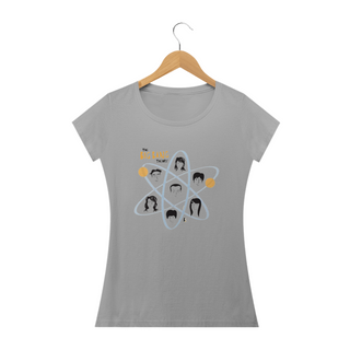 Nome do produtoCamiseta Feminina - The Big Bang Theory (Elenco 2)