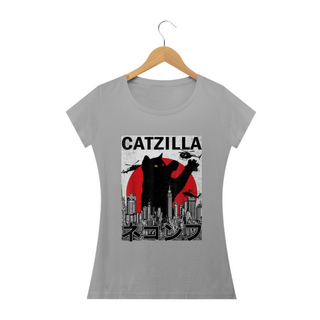 Nome do produtoCamiseta Feminina Cats - Catzilla