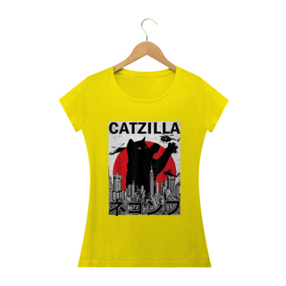 Nome do produtoCamiseta Feminina Cats - Catzilla