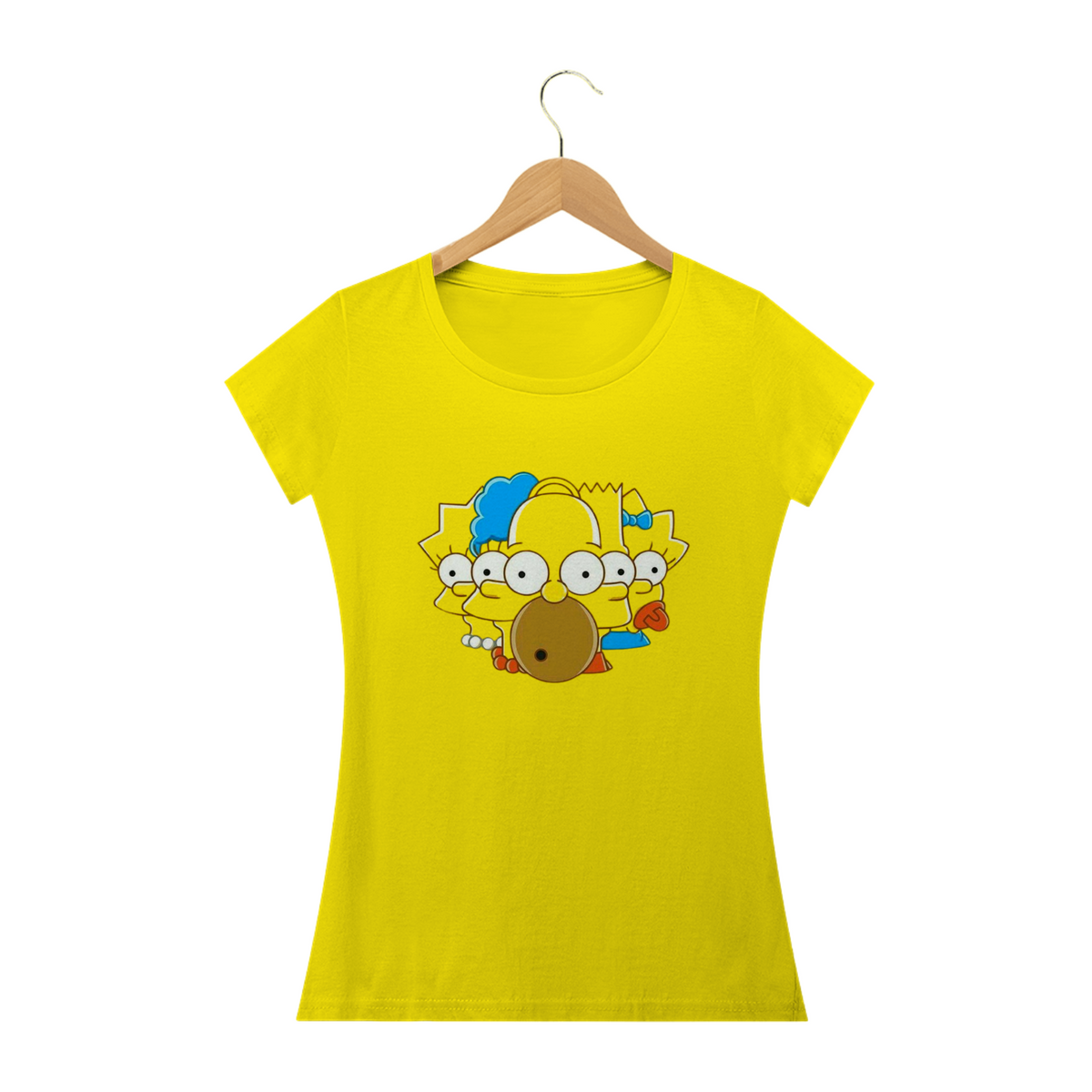 Nome do produto: Camiseta Feminina Os Simpsons - Familia
