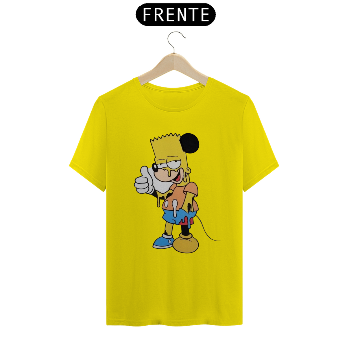 Nome do produto: Camiseta Classica Os Simpsons - Bart Mouse