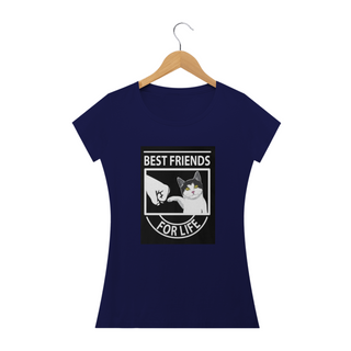 Nome do produtoCamiseta Feminina Cats - Best Friends