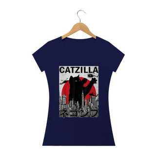 Nome do produtoCamiseta Feminina Cats - Catzilla