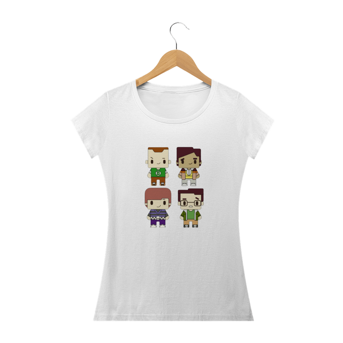 Nome do produto: Camiseta Feminina - The Big Bang Theory (Miniatura)
