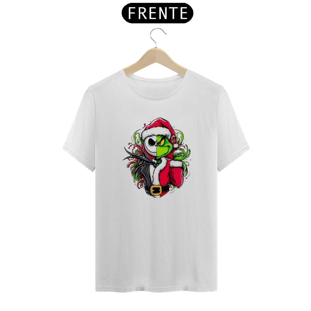 Nome do produto: Camiseta Classica Natal - Grinch Jack2