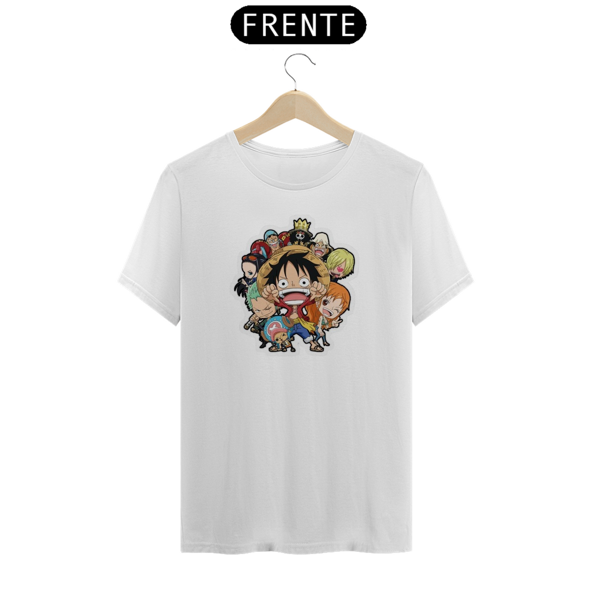 Nome do produto: Camiseta Classica One Piece - Tripulação2