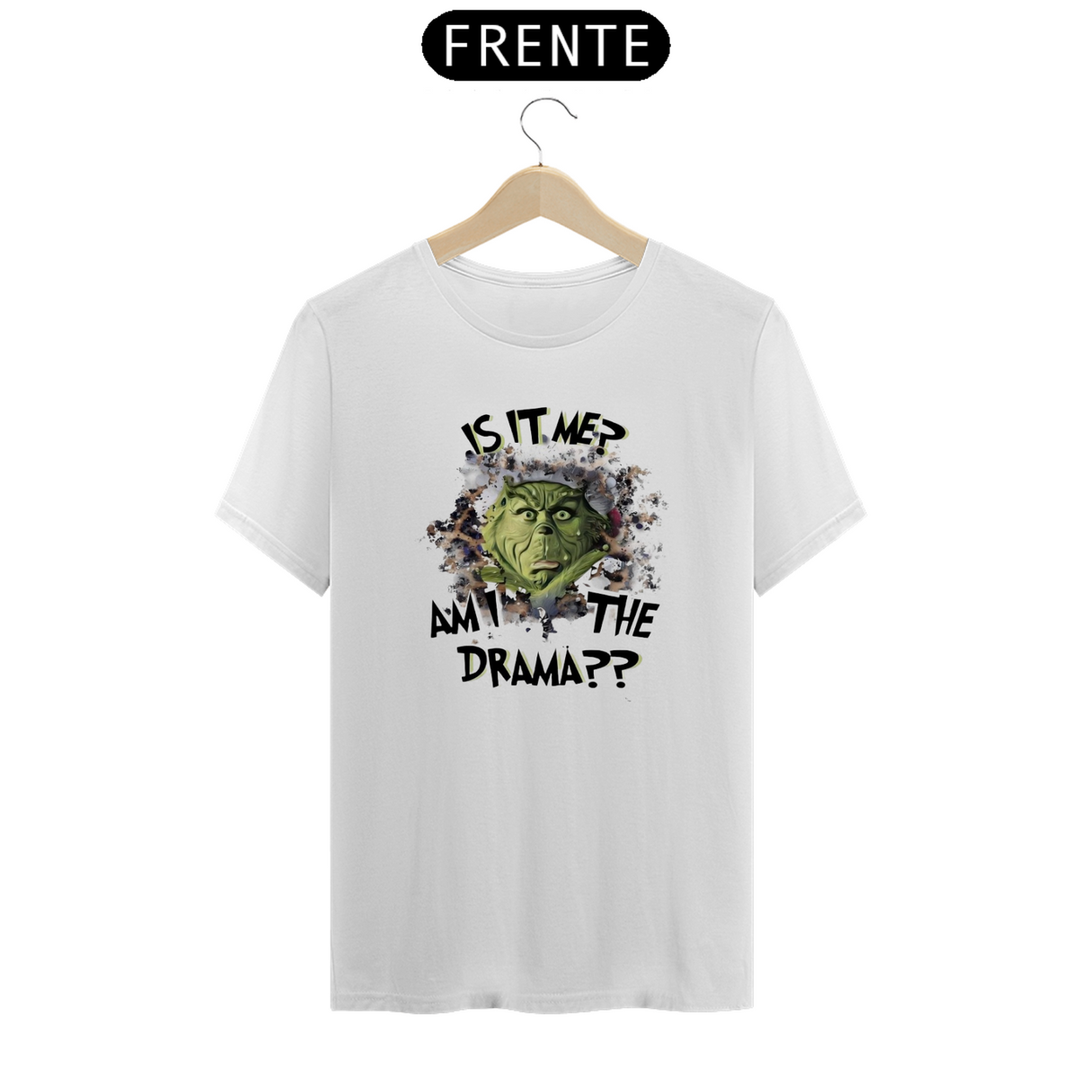 Nome do produto: Camiseta Classica Natal - Drama do Grinch