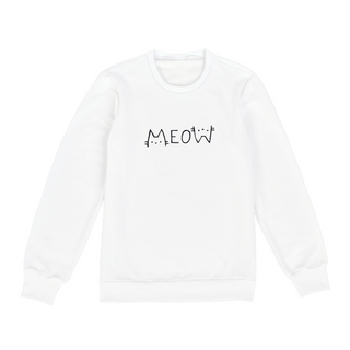 Nome do produtoMoletom Cats - Meow