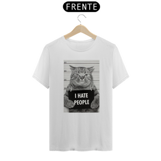 Camiseta Classica Cats - I Hate People