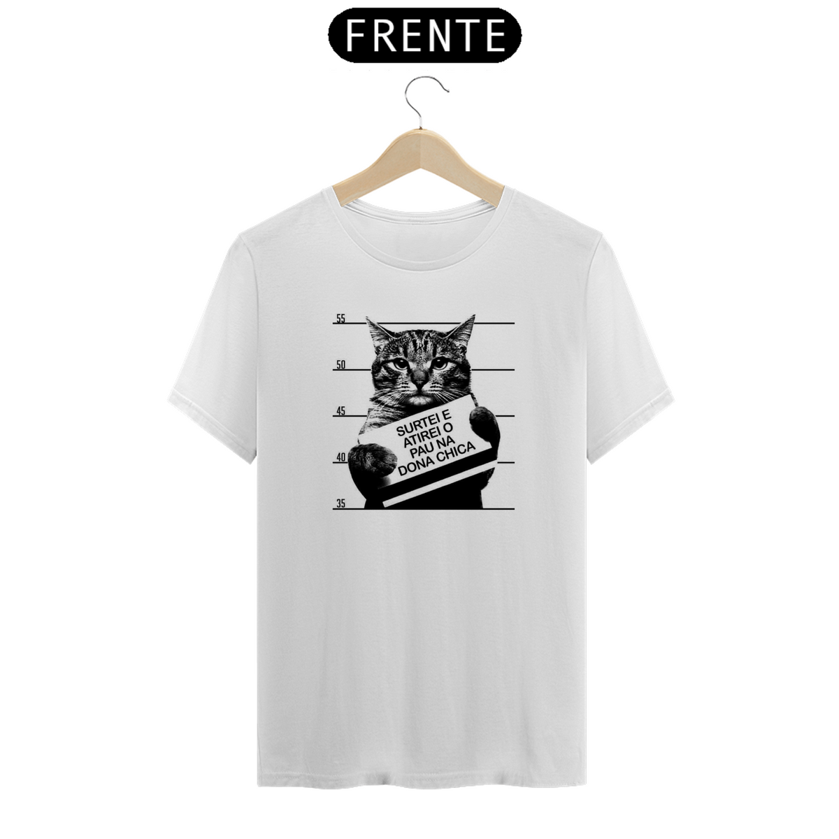 Nome do produto: Camiseta Classica Cats - Dona Chica