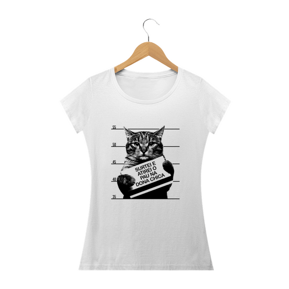 Camiseta Feminina Cats - Dona Chica
