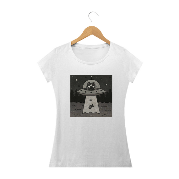 Camiseta Feminina Cats - Alienigena