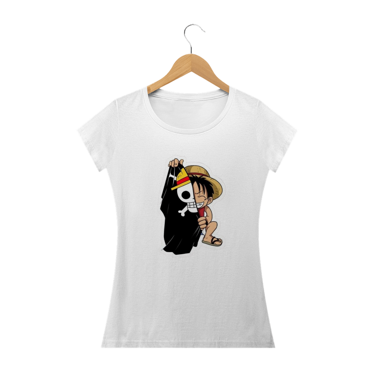 Nome do produto: Camiseta Feminina One Piece - Luffy2