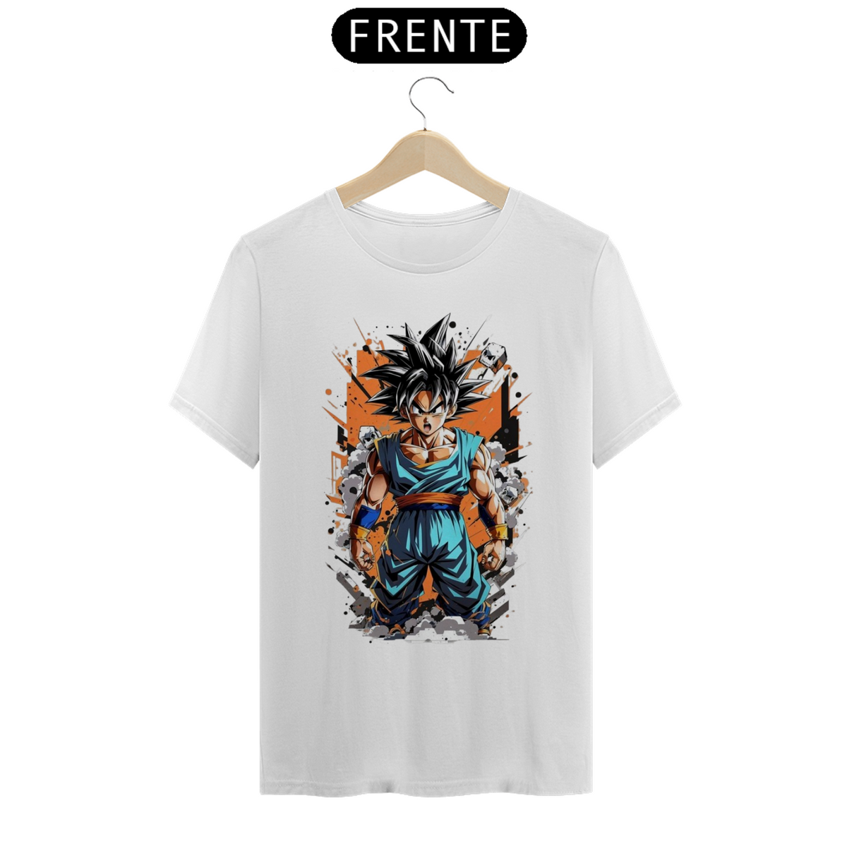 Nome do produto: Camiseta Classica Dragon Ball - Goku3