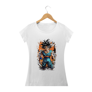Camiseta Feminina Dragon Ball - Goku3