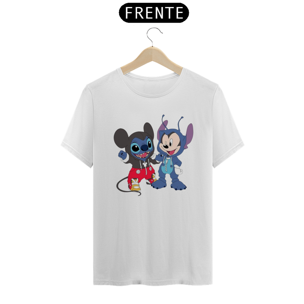 Nome do produto: Camiseta Classica Stitch - Mickey