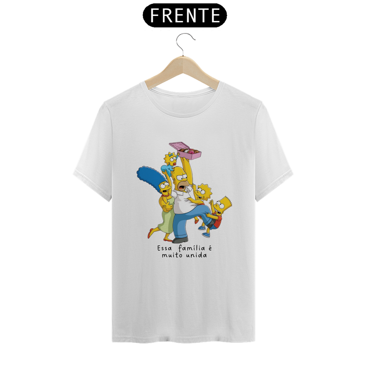 Nome do produto: Camiseta Classica Os Simpsons - Familia Unida