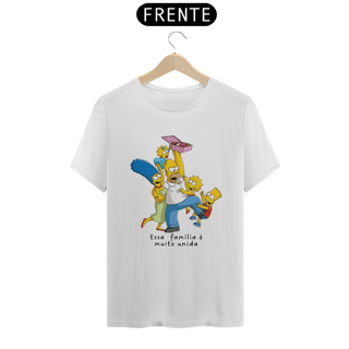 Camiseta Classica Os Simpsons - Familia Unida