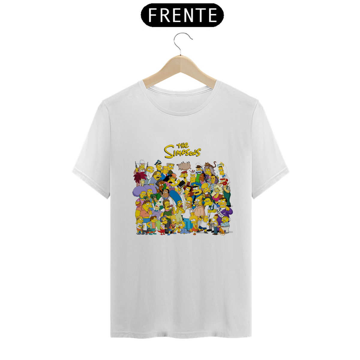 Nome do produto: Camiseta Classica Os Simpsons - Personagens