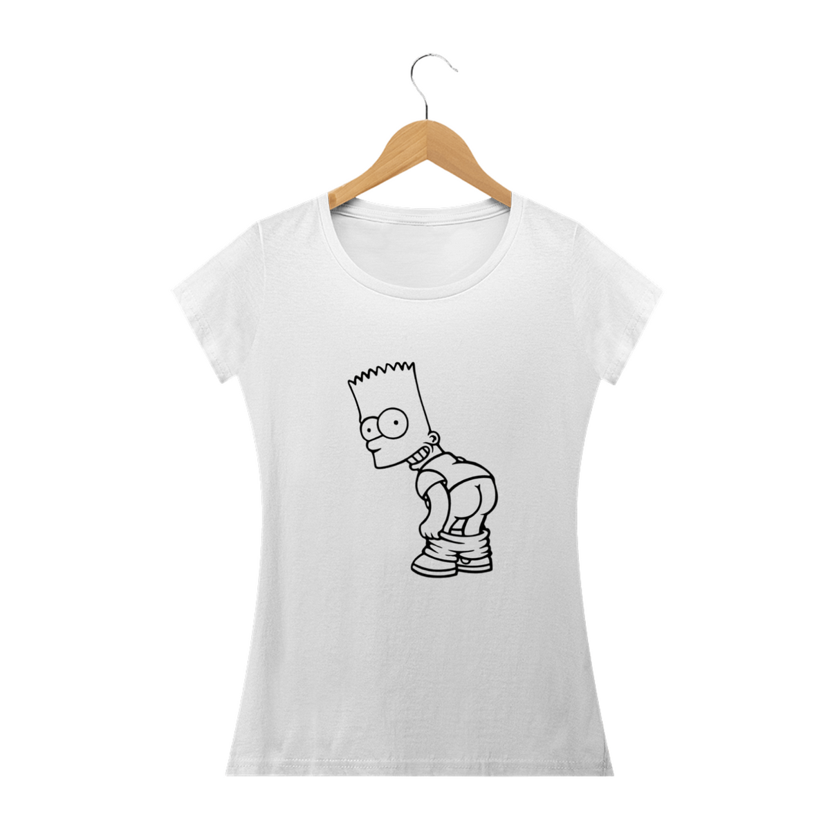 Nome do produto: Camiseta Feminina Os Simpsons - Bart2