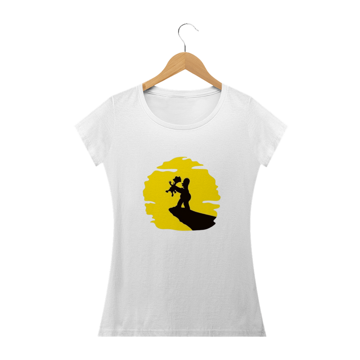 Nome do produto: Camiseta Feminina Os Simpsons - Rei Simpsons